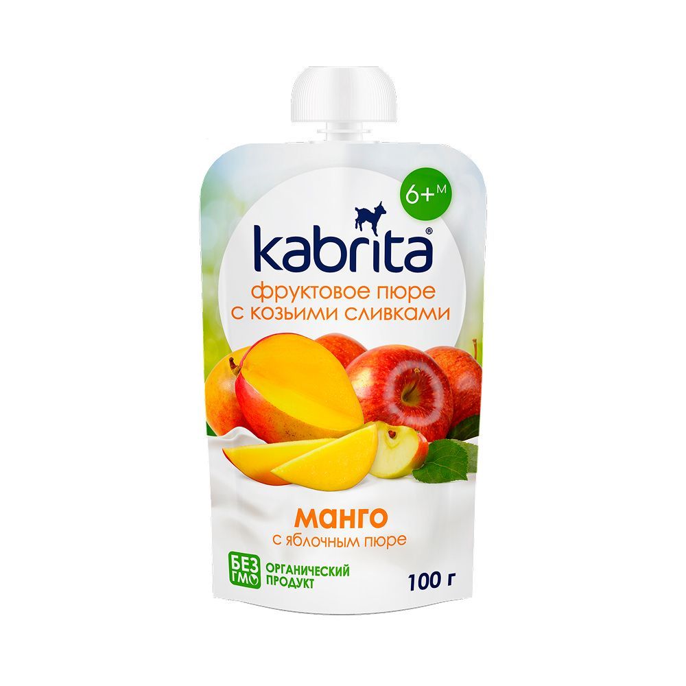 ПЮРЕ Д/ДЕТЕЙ KABRITA (КАБРИТА) МАНГО 100ГР ПЮРЕ Д/ДЕТЕЙ KABRITA (КАБРИТА) МАНГО 100ГР