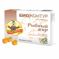 Рыбий жир 0,3 №100 (эк. валерианы и пустырника_Монтажная область 1