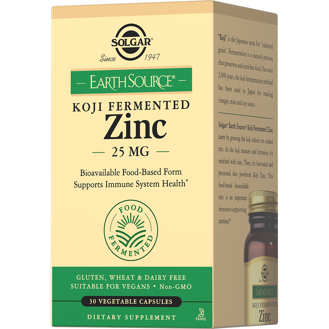 ЦИНК КОДЖИ 25МГ №30 КАПС СОЛГАР (SOLGAR)