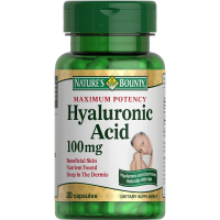 ГИАЛУРОНОВАЯ КИС-ТА 100МГ №30 КАПС NATURES'S BOUNTY (НЕЙЧЕРЕС БАУНТИ)