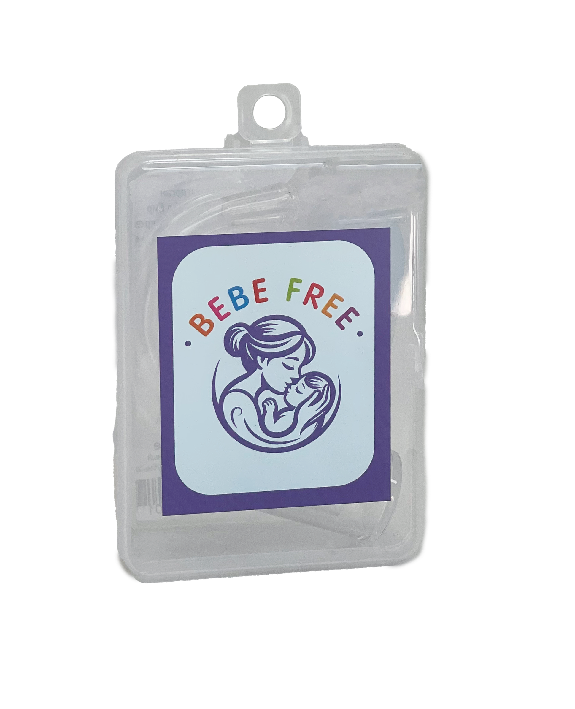 АСПИРАТОР НАЗ СИЛИКОН ОДНОТРУБНЫЙ BEBE FREE (БЕЙБЕ ФРИ)