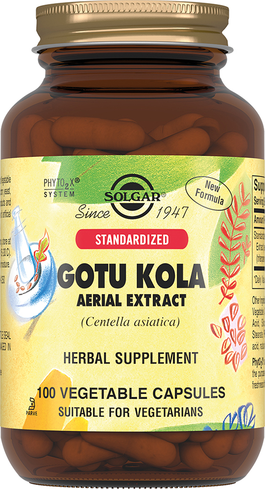 ЭКСТРАКТ ГОТУ КОЛА №100 КАПС СОЛГАР (SOLGAR)