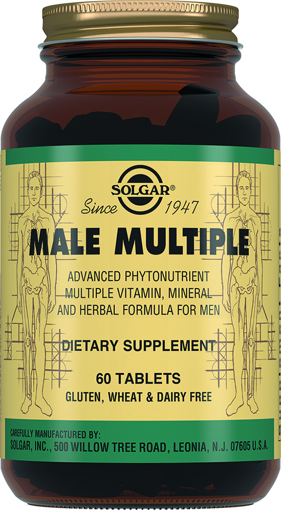 МУЛЬТИВИТ-Й И МИНЕРАЛЬНЫЙ КОМПЛЕКС ДЛЯ МУЖЧИН №60 ТАБЛ СОЛГАР (SOLGAR)
