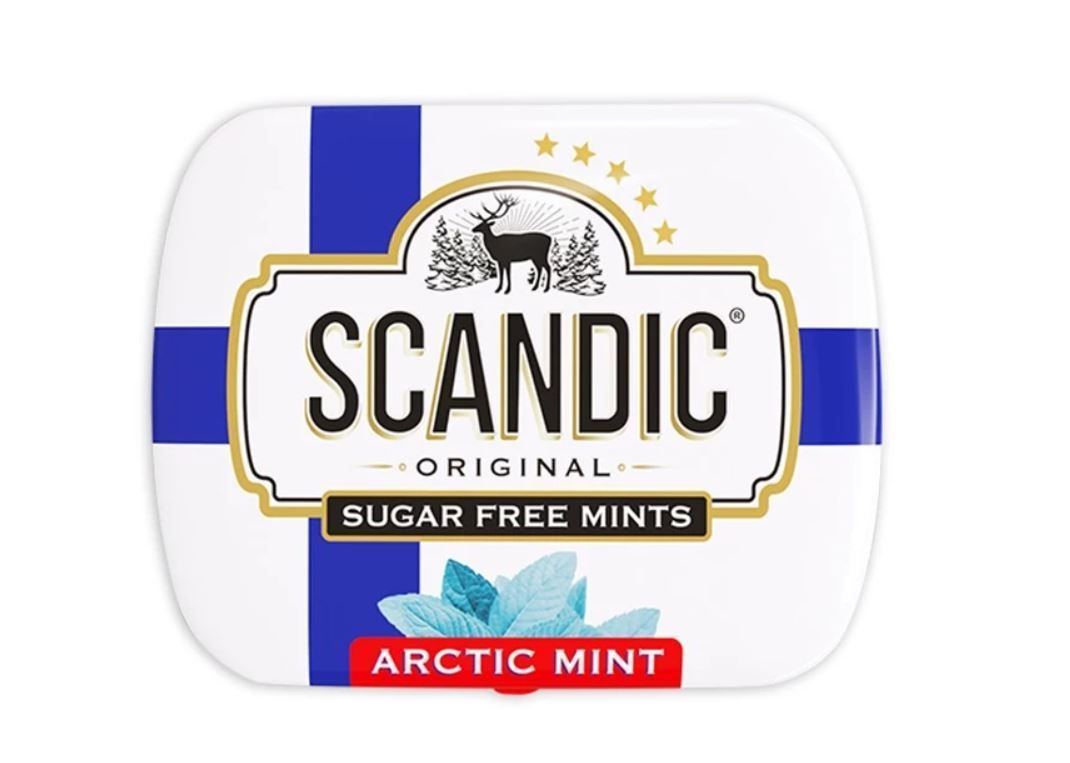 КОНФЕТЫ SCANDIC (СКАНДИК) Б/САХ 14ГР АРКТИЧЕСКАЯ МЯТА