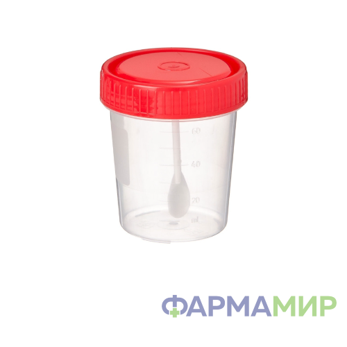 Контейнер для анализов с ложкой стерил 60мл №1 (НДС)_Монтажная область 1