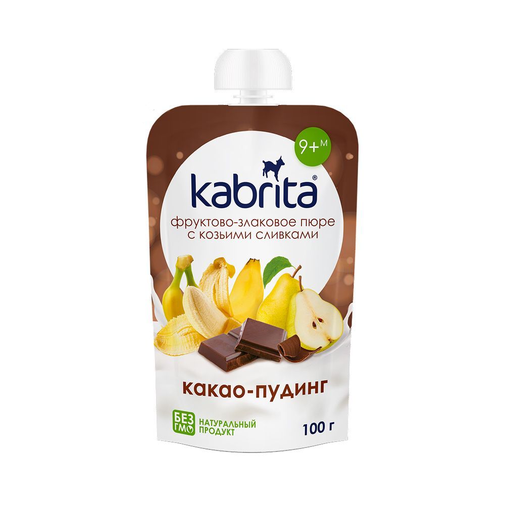 ПЮРЕ Д/ДЕТЕЙ KABRITA (КАБРИТА) КАКАО-ПУДИНГ 100ГР ПЮРЕ Д/ДЕТЕЙ KABRITA (КАБРИТА) КАКАО-ПУДИНГ 100ГР