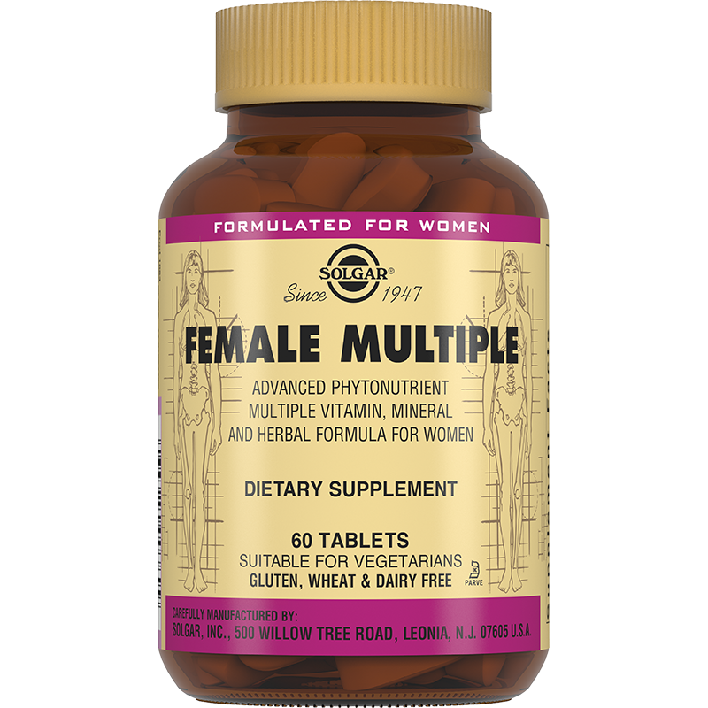 МУЛЬТИВИТ-Й И МИНЕРАЛЬНЫЙ КОМПЛЕКС ДЛЯ ЖЕНЩИН №60 ТАБЛ СОЛГАР (SOLGAR)