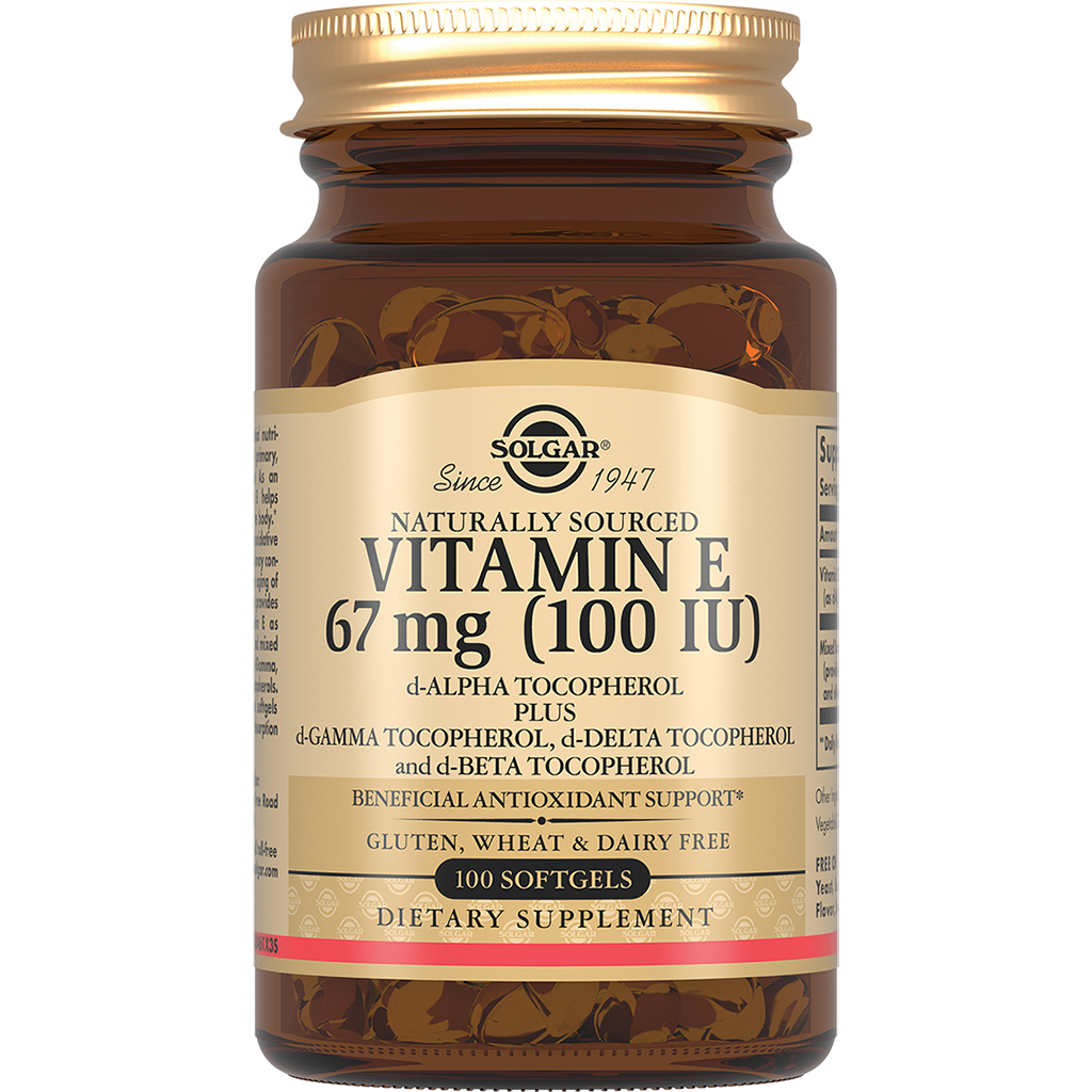 ВИТАМИН Е 100 МЕ №100 КАПС СОЛГАР (SOLGAR)