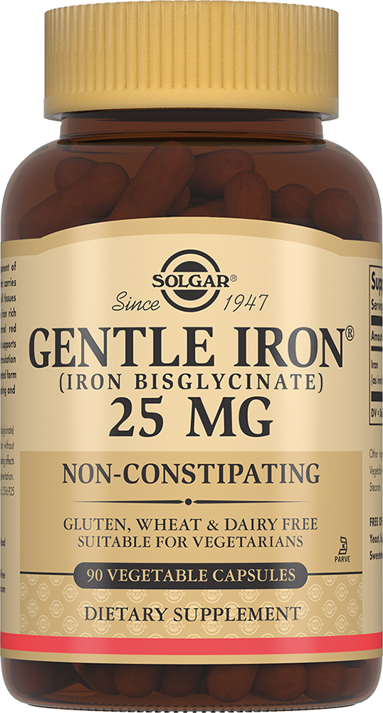 ЖЕЛЕЗО ЛЕГКОДОСТУПНОЕ ДЖЕНТЕЛ АЙРОН №90 КАПС СОЛГАР (SOLGAR)
