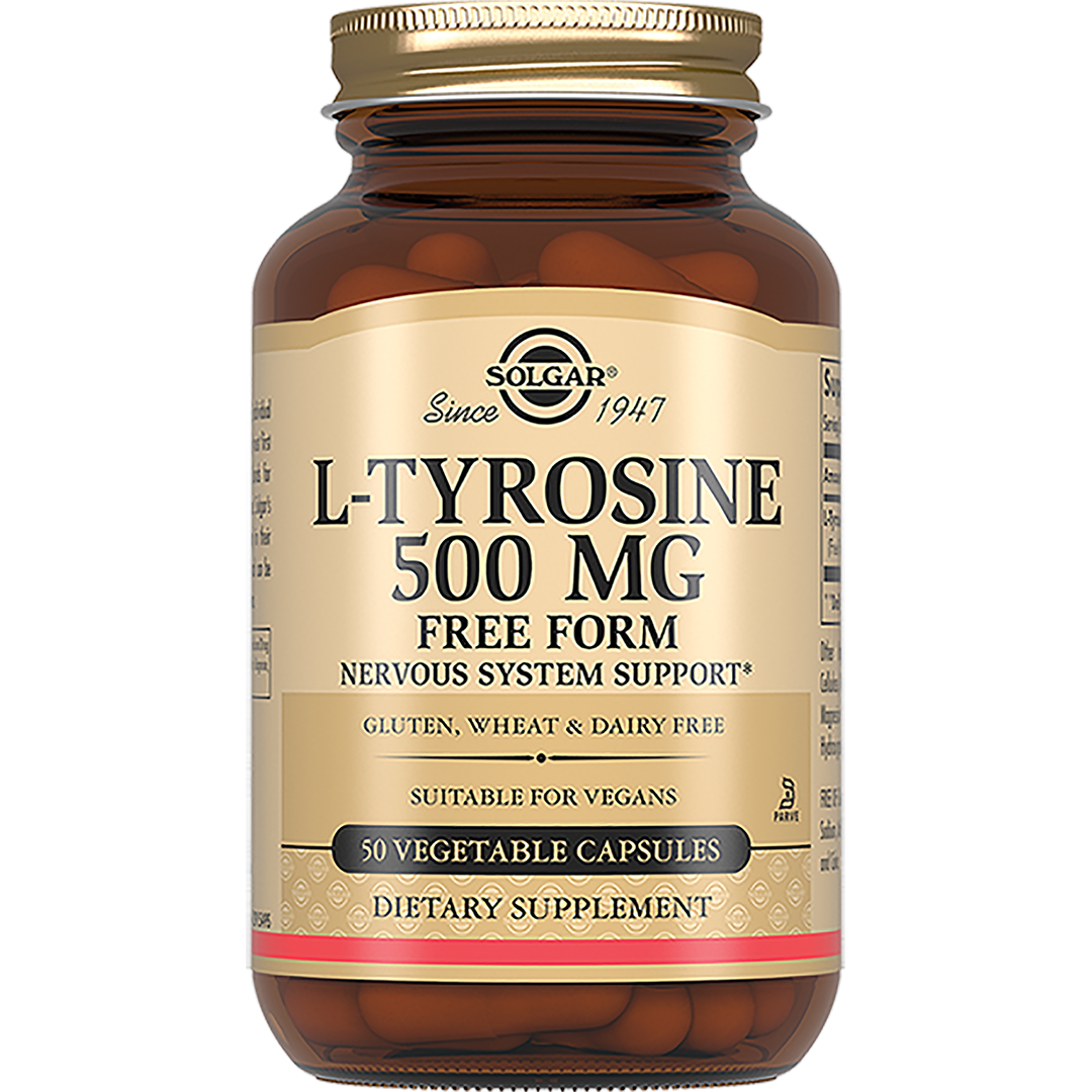 Л-ТИРОЗИН 500МГ №50 КАПС СОЛГАР (SOLGAR)