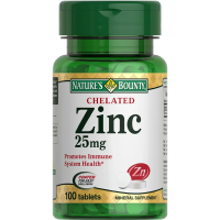 ХЕЛАТ ЦИНКА 25МГ №100 ТАБЛ NATURES'S BOUNTY (НЕЙЧЕРЕС БАУНТИ)