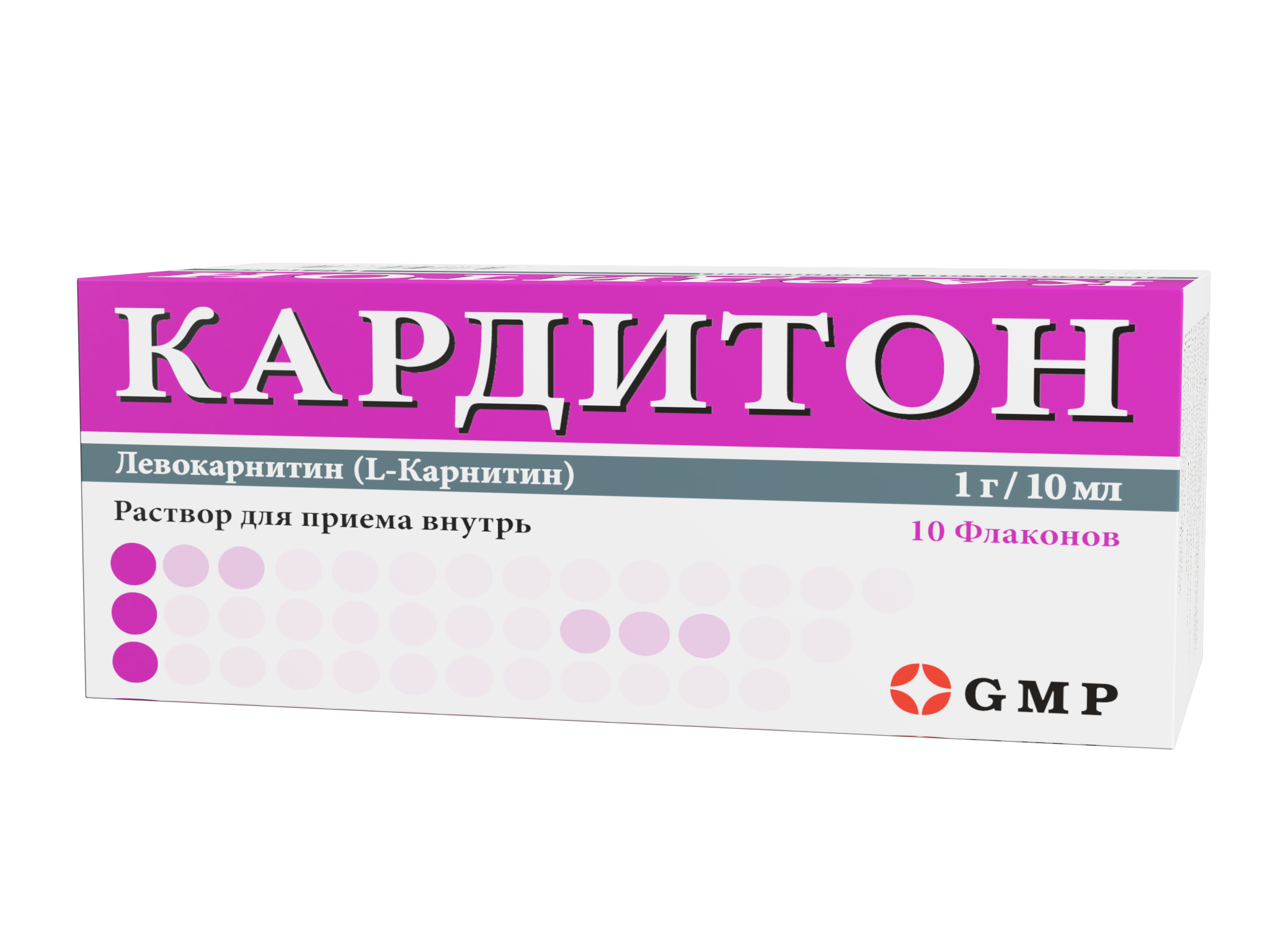КАРДИТОН 1Г/10 10МЛ №10 ФЛ