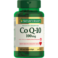 КОЭНЗИМ Q-10 100МГ №60 КАПС NATURES'S BOUNTY (НЕЙЧЕРЕС БАУНТИ)