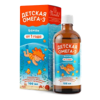 ОМЕГА-3 Д/ДЕТЕЙ КУК ЛЯ КУК ЖИДКИЙ СО ВКУСОМ БАНАНА 100МЛ