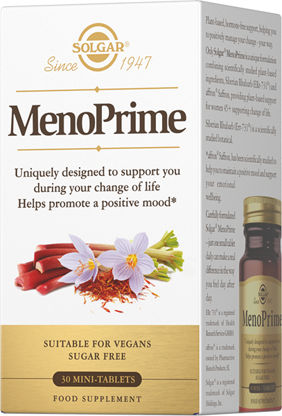 МЕНО ПРАЙМ ПРИ МЕНОПАУЗЕ №30 ТАБЛ СОЛГАР (SOLGAR)