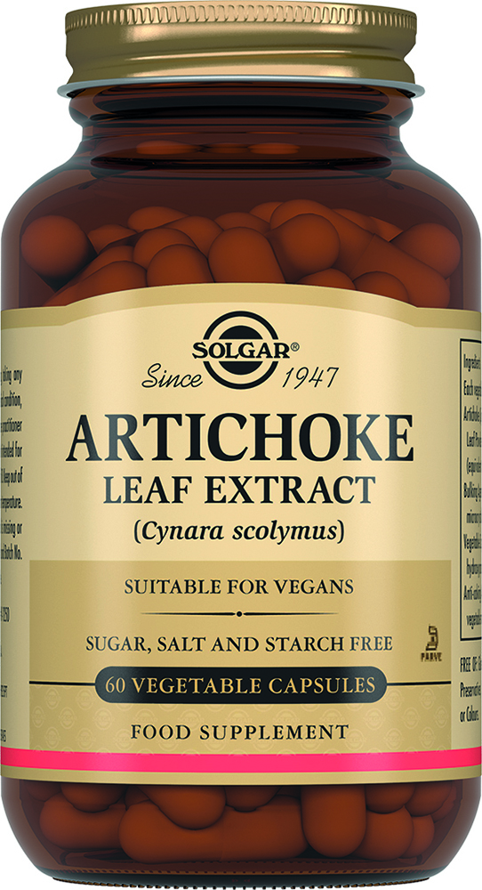 ЭКСТРАКТ ЛИСТЬЕВ АРТИШОКА №60 КАПС СОЛГАР (SOLGAR)