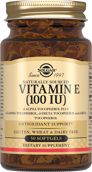 ВИТАМИН Е 100МЕ №50 КАПС СОЛГАР (SOLGAR)