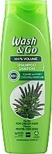 Шампунь "Wash&Go" Травы д/жирных волос 180 мл