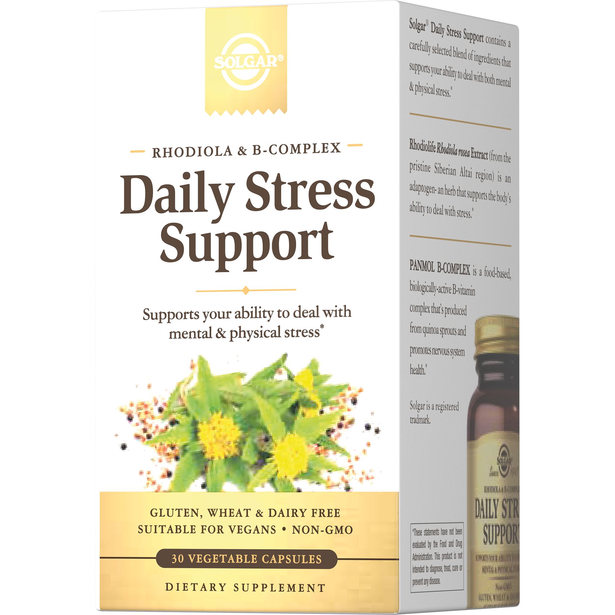 ДНЕВНОЙ СТРЕСС-КОНТРОЛЬ №30 КАПС СОЛГАР (SOLGAR)