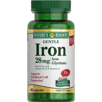 ЖЕЛЕЗО ЛЕГКОДОСТУПНОЕ 28МГ №90 КАПС NATURES'S BOUNTY (НЕЙЧЕРЕС БАУНТИ)