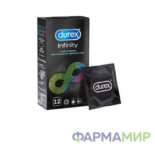 Презервативы DUREX (ДЮРЕКС) INFINITY для продления удовольствия №12_Монтажная область 1