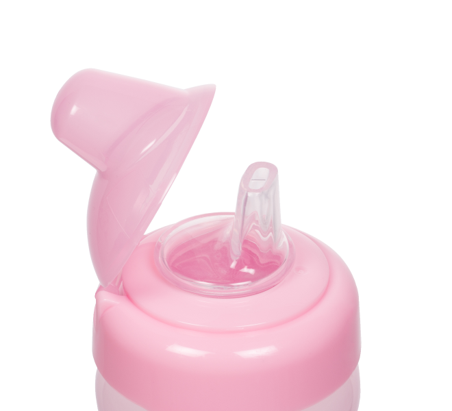 Непроливайка WEE BABY (ВИИ БЕЙБИ) Антиколиковая с ручками цветные 240мл (ПП) (775)