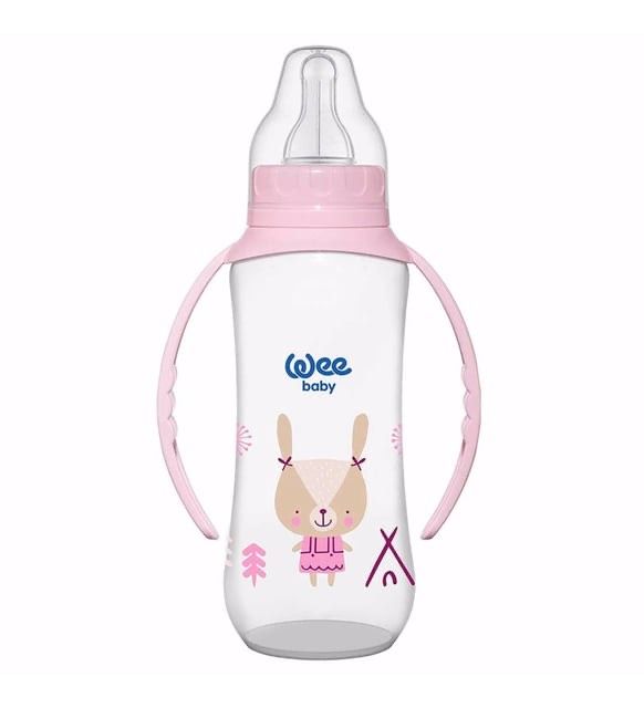 БУТЫЛОЧКА WEE BABY (ВИИ БЕЙБИ) С РУЧКАМИ 270МЛ (ПП) 6-18МЕС (745)