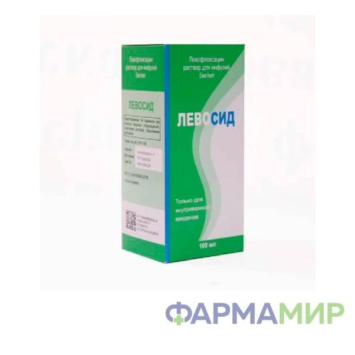 Левосид 5 мг мл 100 мл р=р д.инф.фл.бут. №1_Монтажная область 1