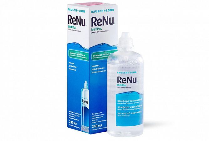 Р-Р Д/ЛИНЗ RENU (РЕНЮ) МУЛЬТИПЛЮС+КОНТЕЙНЕР 240МЛ