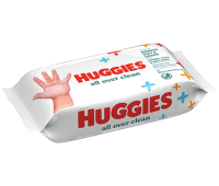 Салфетки влажные д/детей HUGGIES (ХАГГИС) all over clean  №56