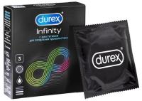 ПРЕЗЕРВАТИВЫ DUREX (ДЮРЕКС) INFINITY Д/ПРОДЛЕНИЯ УДОВОЛЬСТВИЯ №3
