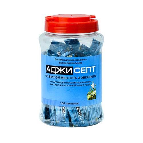 АДЖИСЕПТ №100 ПАСТ МЕНТОЛ-ЭВКАЛИПТ