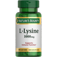 Л-ЛИЗИН 1000МГ №60 ТАБЛ NATURES'S BOUNTY (НЕЙЧЕРЕС БАУНТИ)