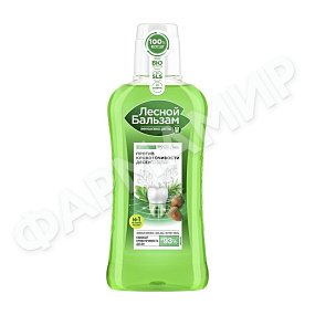 ОПОЛАСКИВАТЕЛЬ Д/ПОЛОСТИ РТА ЛЕСНОЙ БАЛЬЗАМ КОРА ДУБА И ПИХТЫ 400МЛ