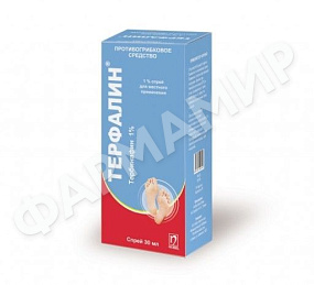 ТЕРФАЛИН 1% 30МЛ СПРЕЙ
