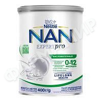 СМЕСЬ МОЛОЧНАЯ NESTLE NAN (НЕСТЛЕ НАН) КИСЛОМОЛОЧНАЯ 0-12 МЕС 400ГР