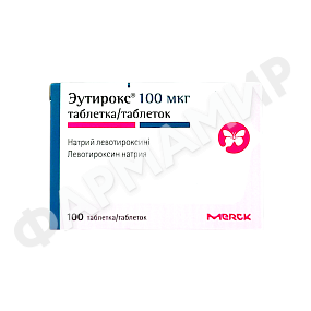 ЭУТИРОКС 100МКГ №100 ТАБЛ