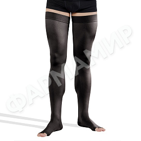 ЧУЛКИ ЭЛАСТ Б/МЫС LUX0403 18-21, 2 РОСТ -3 ЧЕРН ТОНУС (НДС)