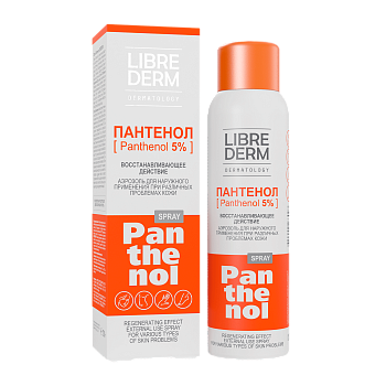 СПРЕЙ ПАНТЕНОЛ LIBREDERM (ЛИБРЕДЕРМ) 5% ВОССТАНАВ-Й 130ГР
