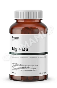 МАГНИЙ В6 ФАЗАКС FAZAX №90 КАПС
