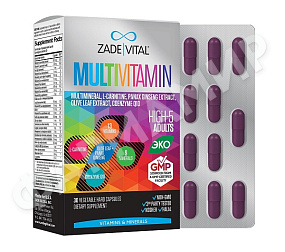 МУЛЬТИВИТАМИН ZADE VITAL (ЗАДЕ ВИТАЛ) №30 КАПС