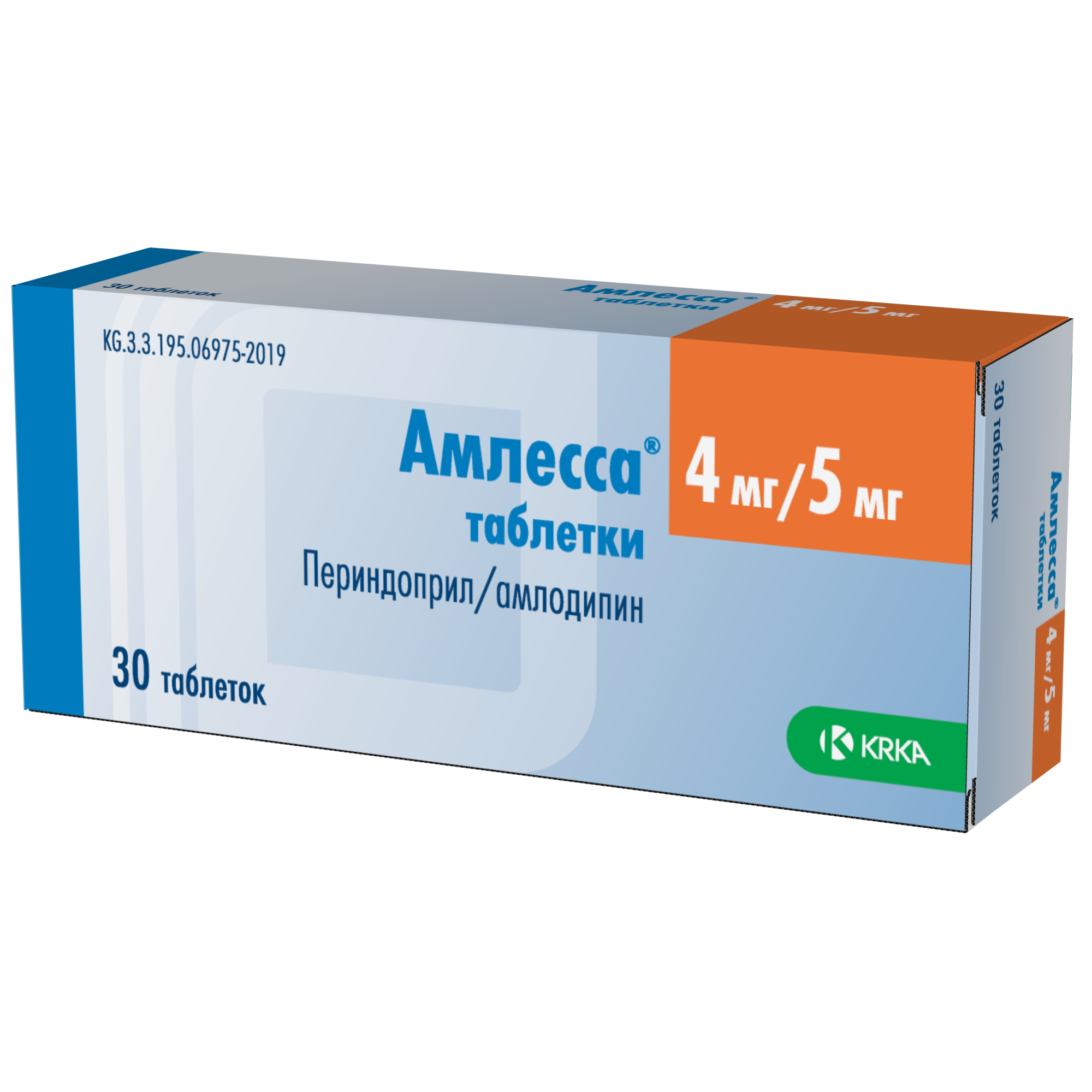 АМЛЕССА 4МГ/5МГ №30 ТАБЛ
