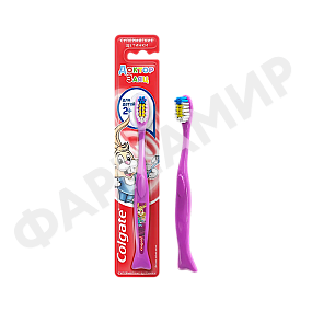 ЩЕТКА ЗУБНАЯ (COLGATE) PREMIUM KIDS 2+