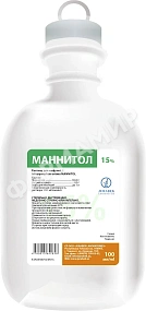МАННИТОЛ 15% 250МЛ Р-Р Д/ИНФ JURABEK