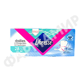 ПРОКЛАДКИ ЕЖЕДНЕВНЫЕ LIBRESSE (ЛИБРЕС) PANTYLINERS MULTI 28 ШТ