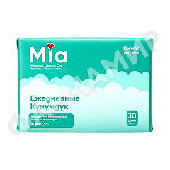 MIA ЕЖЕДНЕВНЫЕ ГИГИЕНИЧЕСКИЕ ЖЕНСКИЕ ПРОКЛАДКИ №30