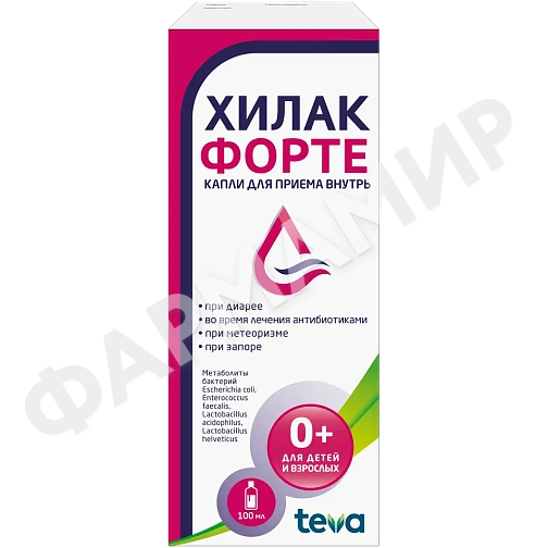 ХИЛАК ФОРТЕ 100МЛ №1 КАПЛИ