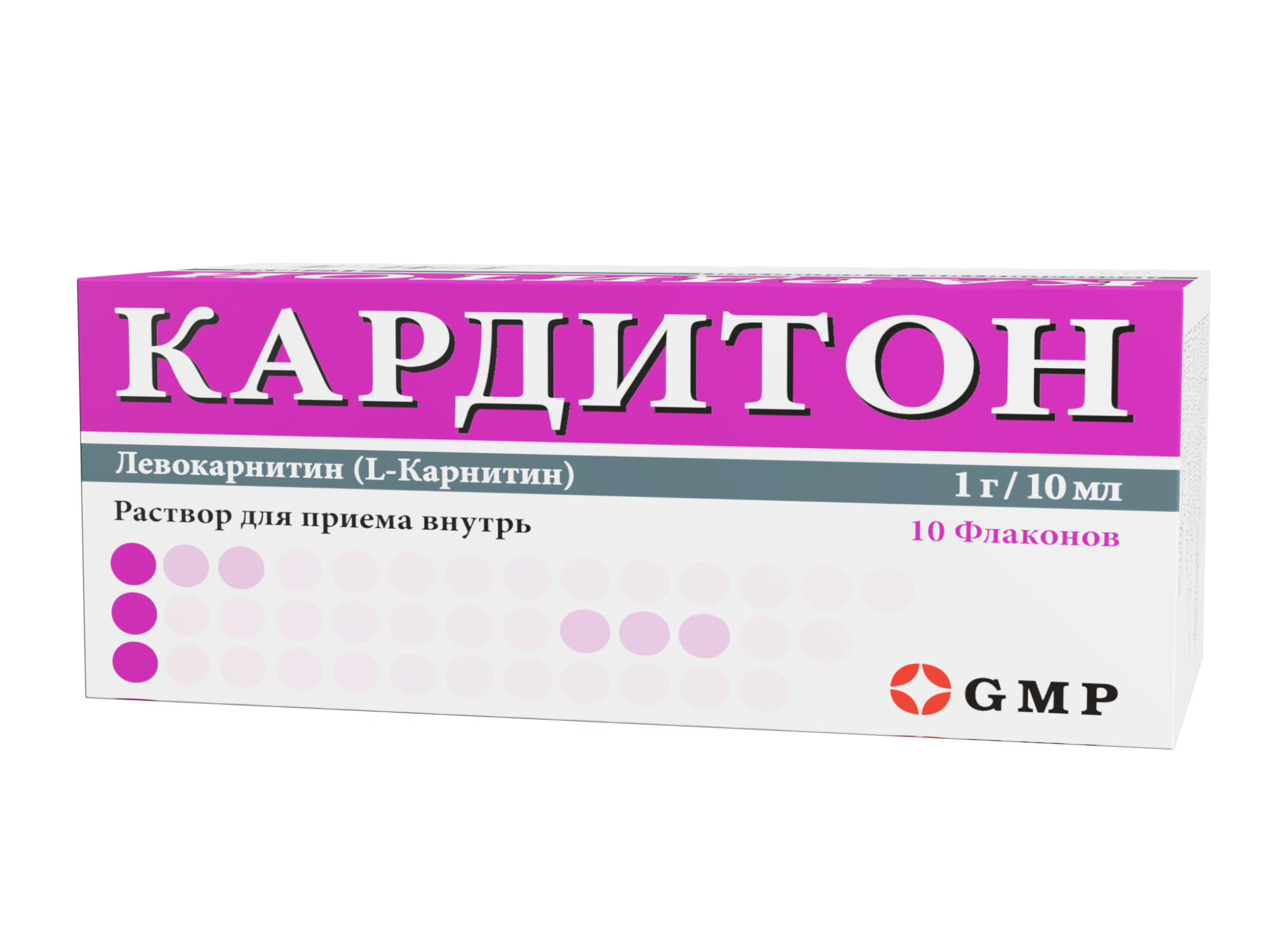 КАРДИТОН 1Г/10 10МЛ №10 ФЛ