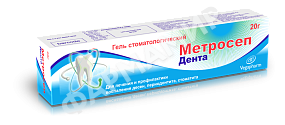 МЕТРОСЕПТ ДЕНТА 25МЛ ГЕЛЬ
