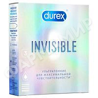 ПРЕЗЕРВАТИВЫ DUREX (ДЮРЕКС) INVISIBLE УЛЬТРАТОНКИЕ №3